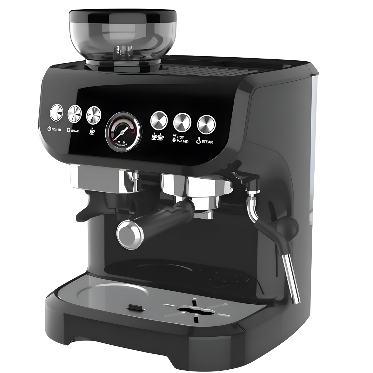 Noctera Maestro Black 20-Bar Espresso Machine